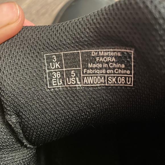 Doc Martens Combat Boots Size 5W - Picture 5 of 5